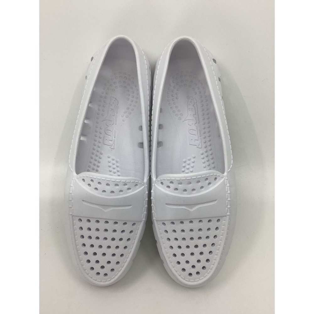 Floafers Womens Country Club Driver White Water Shoes Loafers Size 5 Waterproof